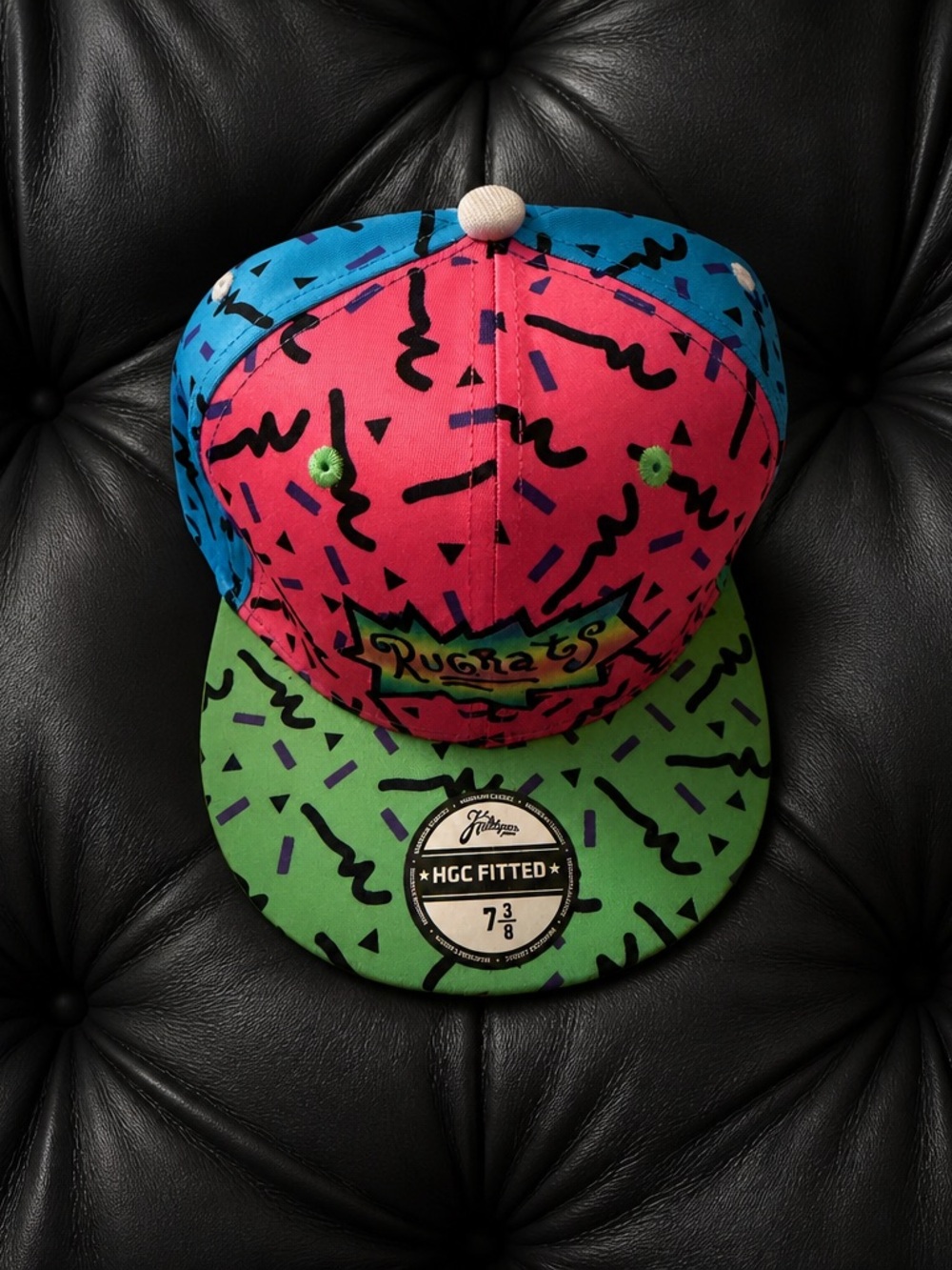 Rugrats fitted hat size 7 3/8 🔥 by headgear classics. $40 value brand new!!